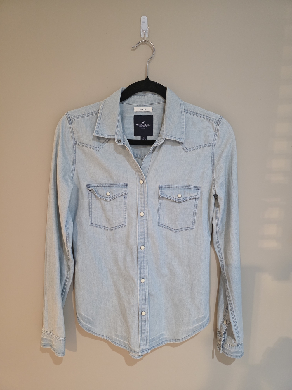 Men's Lightweight Denim Shirt Jacket
